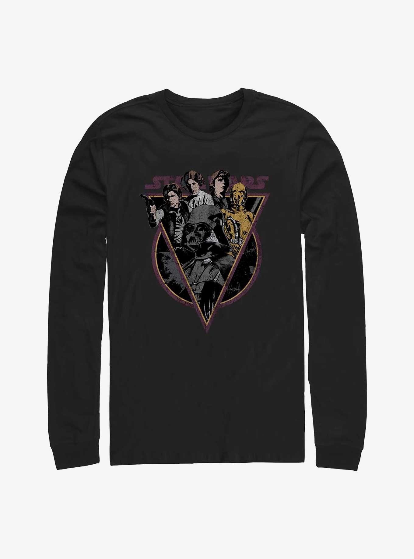 Star Wars Retro Comp Long Sleeve T-Shirt, , hi-res