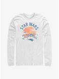 Star Wars Star Wars Sunset Long Sleeve T-Shirt, WHITE, hi-res