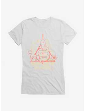 Fantastic Beasts Deathly Hallows Serpent Girls T-Shirt, WHITE, hi-res