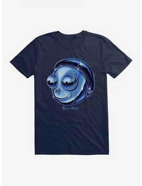 Rick And Morty Metal Morty T-Shirt, MIDNIGHT NAVY, hi-res
