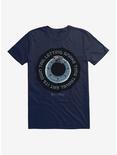 Rick And Morty Snake Time Travel T-Shirt, MIDNIGHT NAVY, hi-res