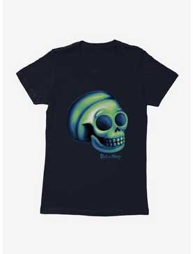 Rick And Morty Skull Morty Womens T-Shirt, MIDNIGHT NAVY, hi-res