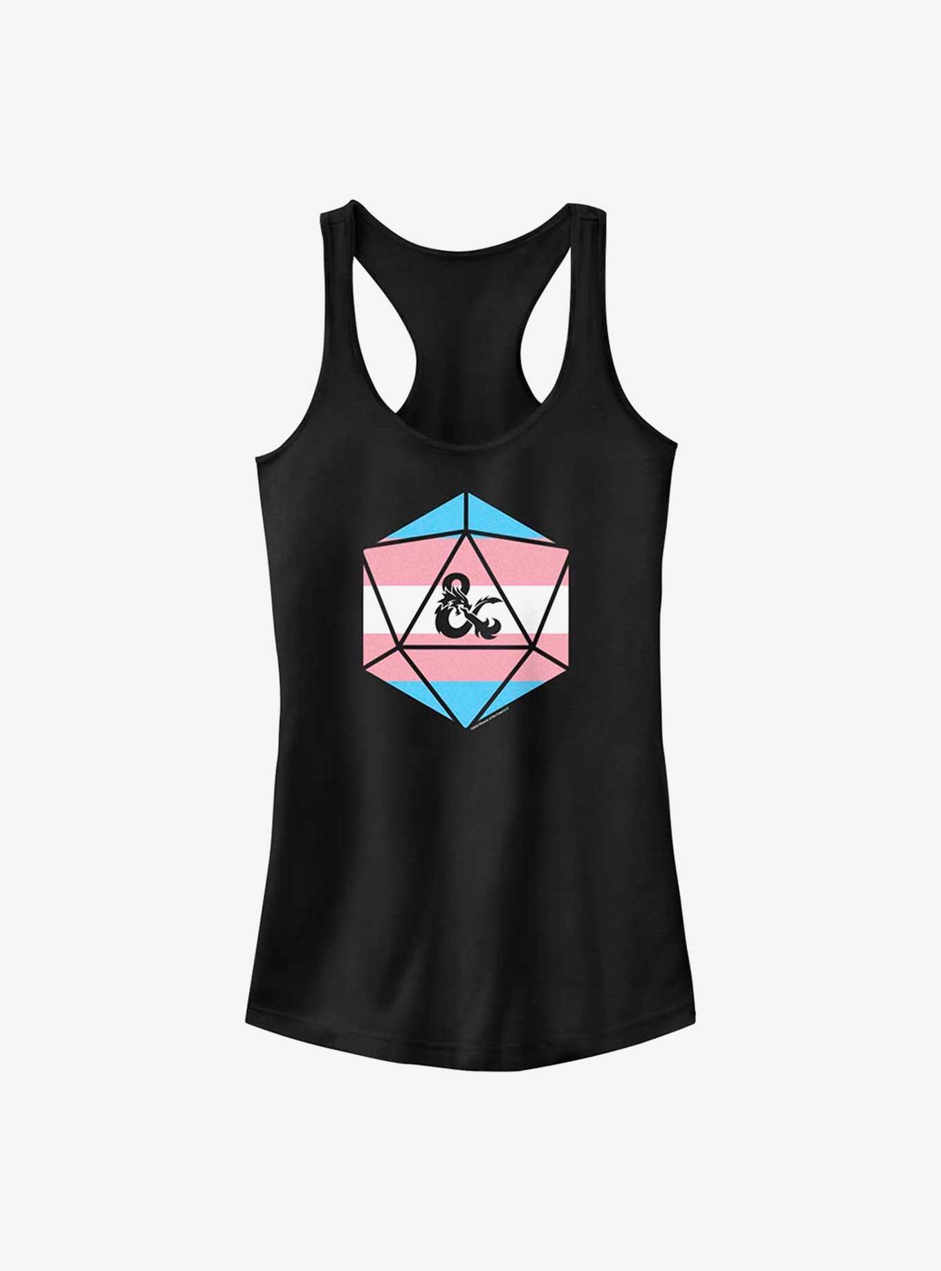 Dungeons & Dragons Transgender Pride Dice Pride Tank, , hi-res