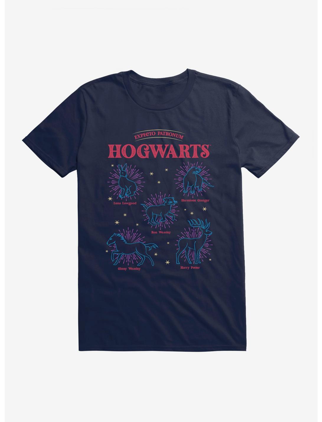 Harry Potter Hogwarts Patronus T-Shirt, MIDNIGHT NAVY, hi-res