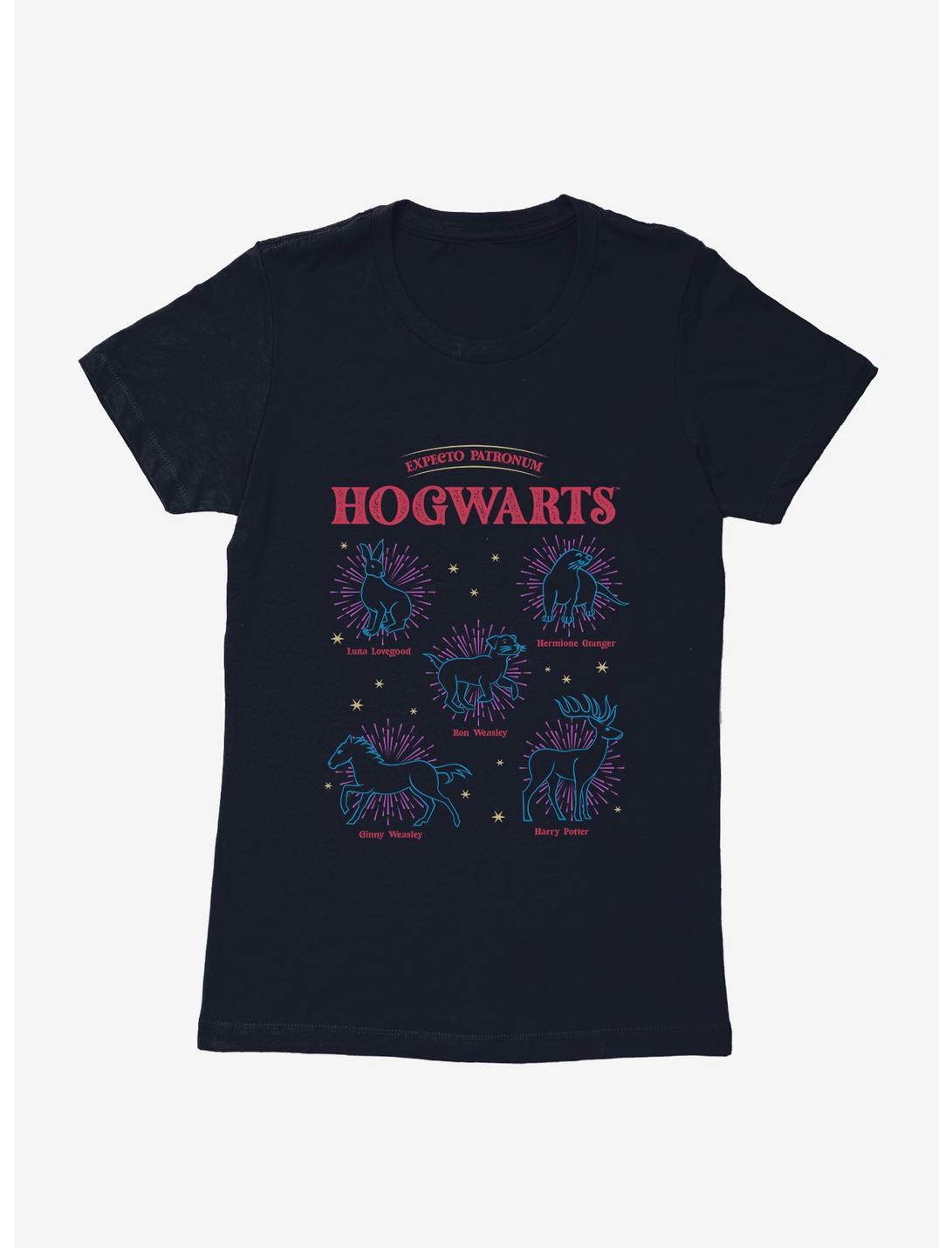 Harry Potter Hogwarts Patronus Womens T-Shirt, MIDNIGHT NAVY, hi-res