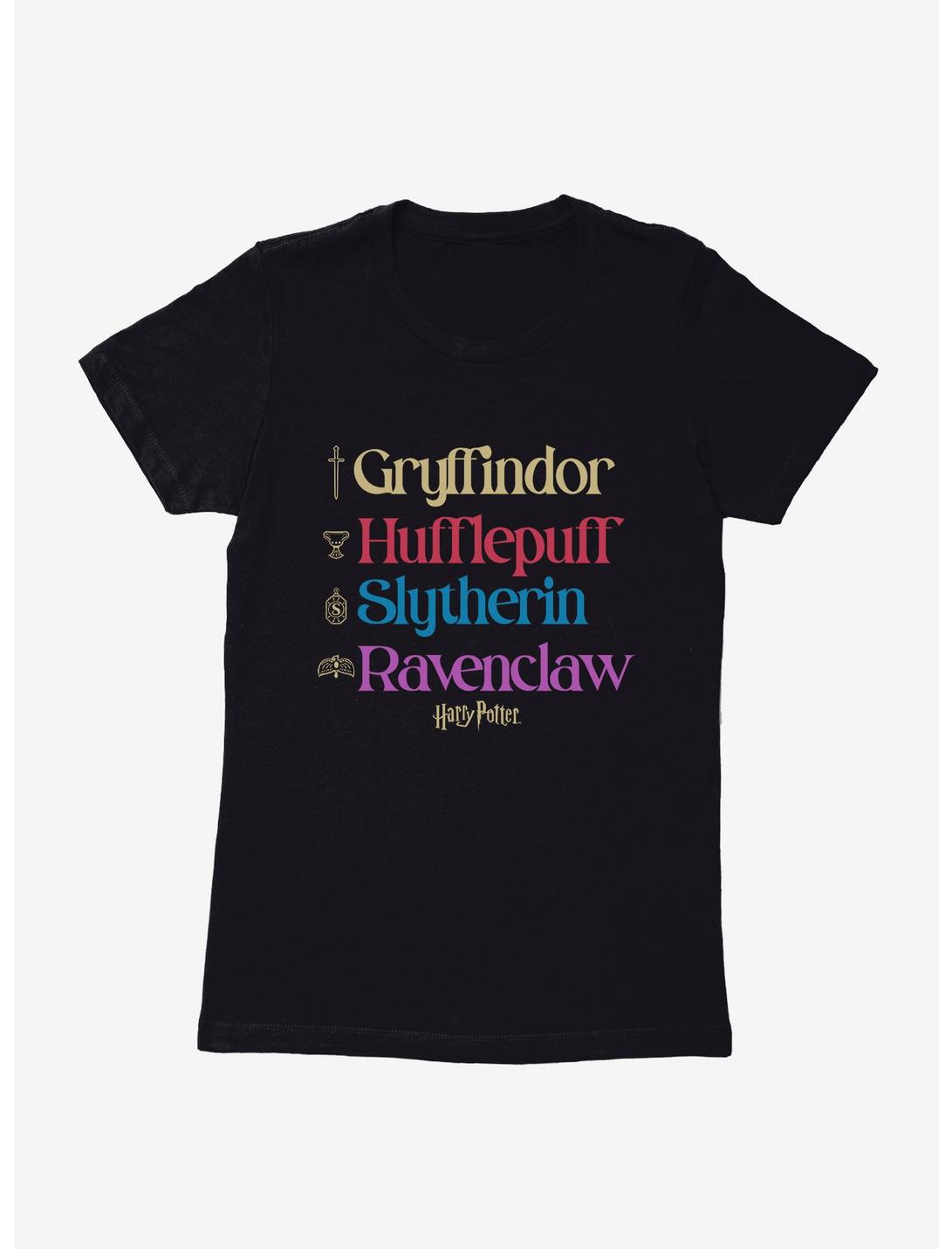 Harry Potter Houses Lineup Womens T-Shirt, , hi-res