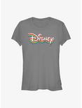 Disney Channel Logo Stack Pride T-Shirt, CHARCOAL, hi-res
