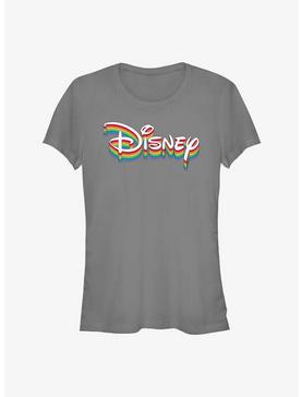 Disney Channel Logo Stack Pride T-Shirt, CHARCOAL, hi-res
