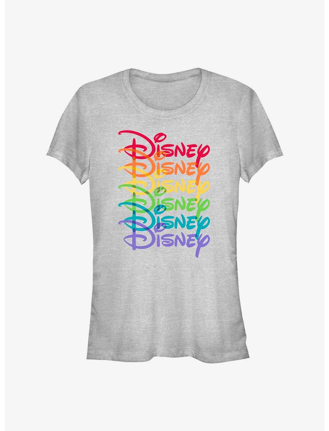 Disney Channel Logo Stack Pride T-Shirt, ATH HTR, hi-res
