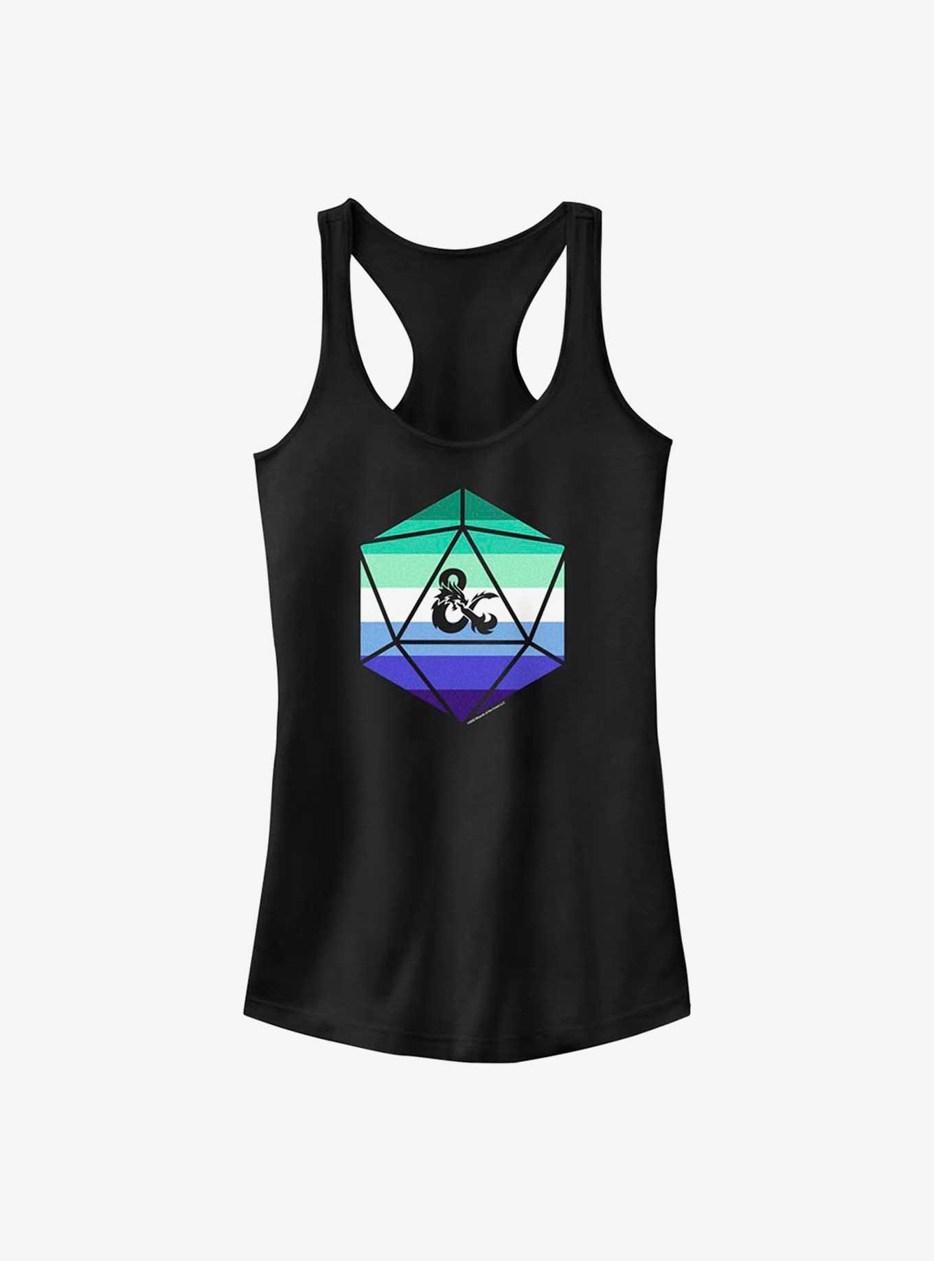 Dungeons & Dragons Gay Pride Dice Pride Tank, BLACK, hi-res