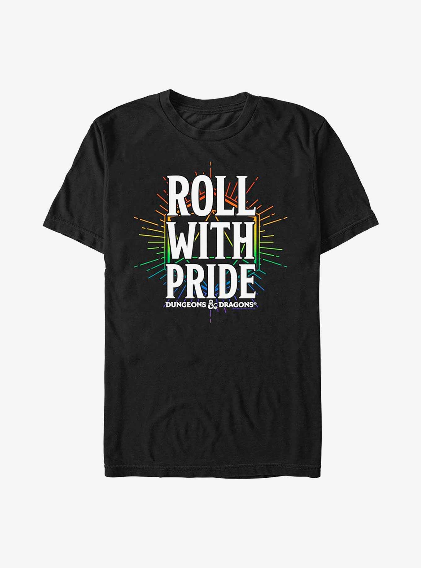 Dungeons & Dragons Roll With Pride Pride T-Shirt, , hi-res