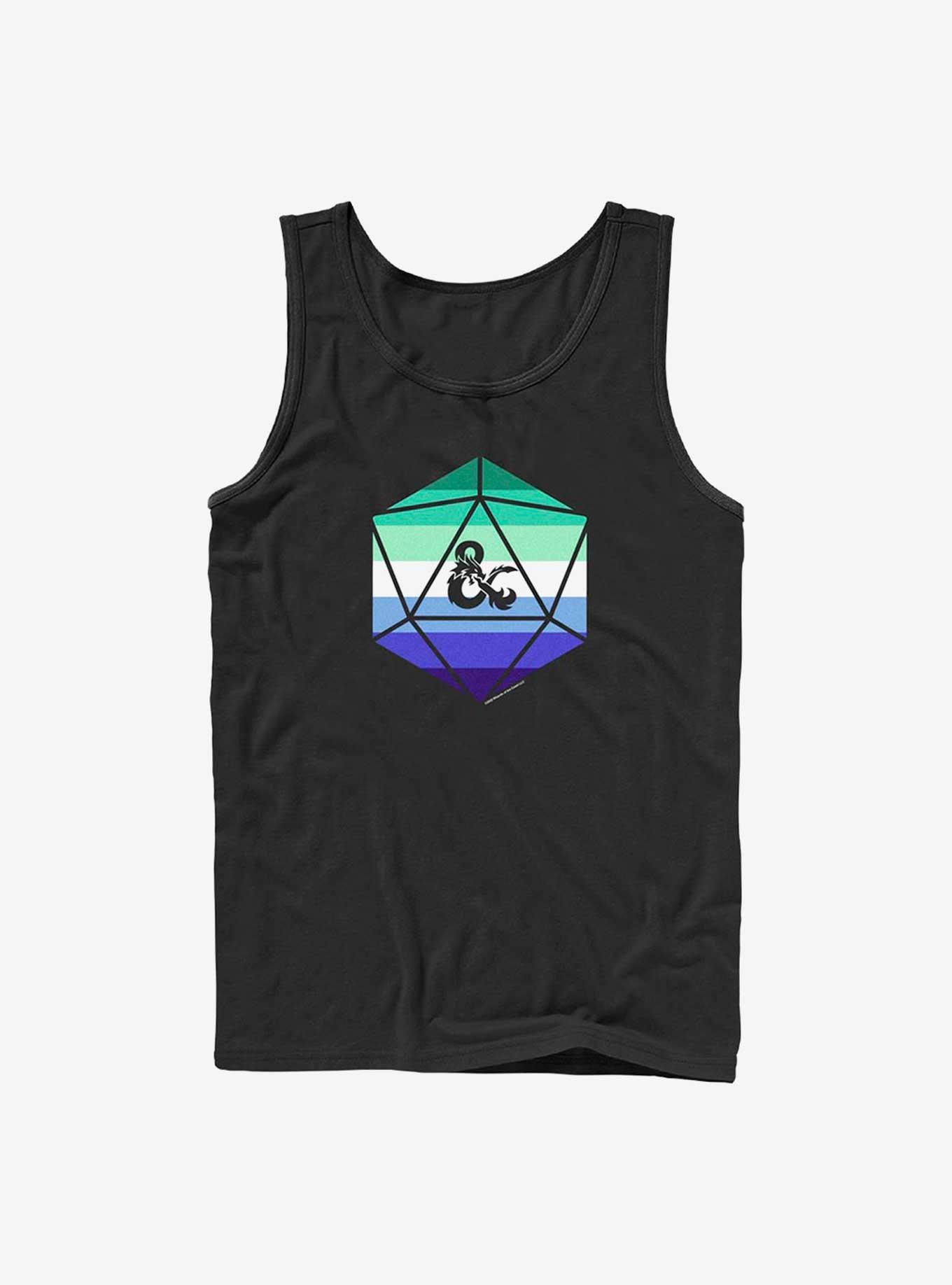 Dungeons & Dragons Gay Pride Dice Pride Tank, BLACK, hi-res