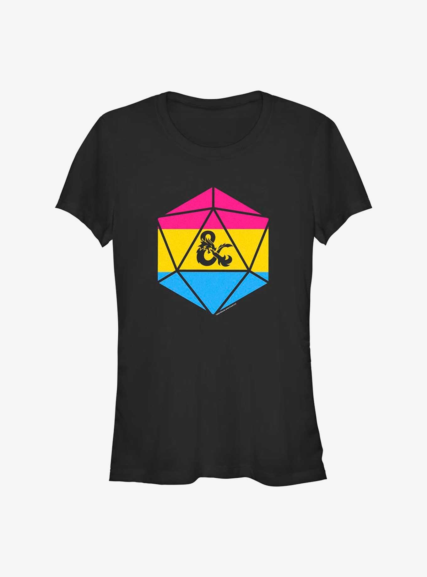 Dungeons & Dragons Pansexual Pride Dice Pride T-Shirt, , hi-res