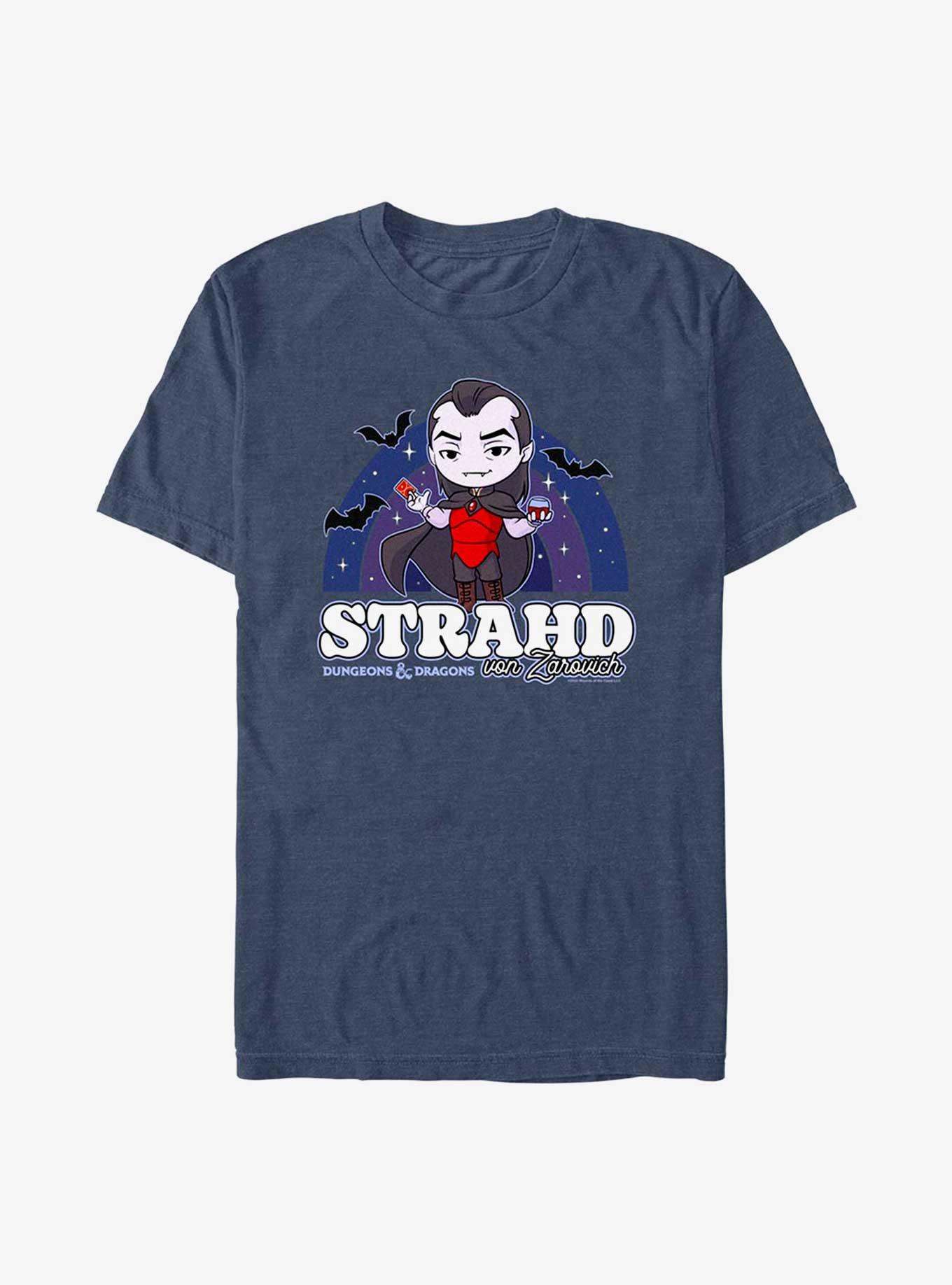 Dungeons & Dragons Strahd Chibi Pride T-Shirt, NAVY HTR, hi-res