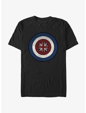 Marvel Captain Peggy Carter Shield T-Shirt, BLACK, hi-res