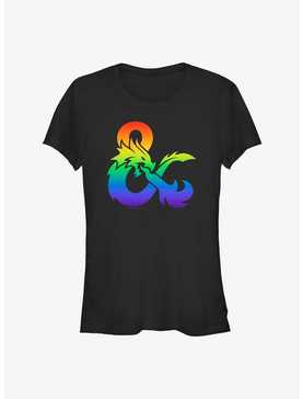 Dungeons & Dragons Pride Gradient Logo Pride T-Shirt, , hi-res