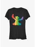 Disney Lilo & Stitch Stitch Fill Pride T-Shirt, BLACK, hi-res