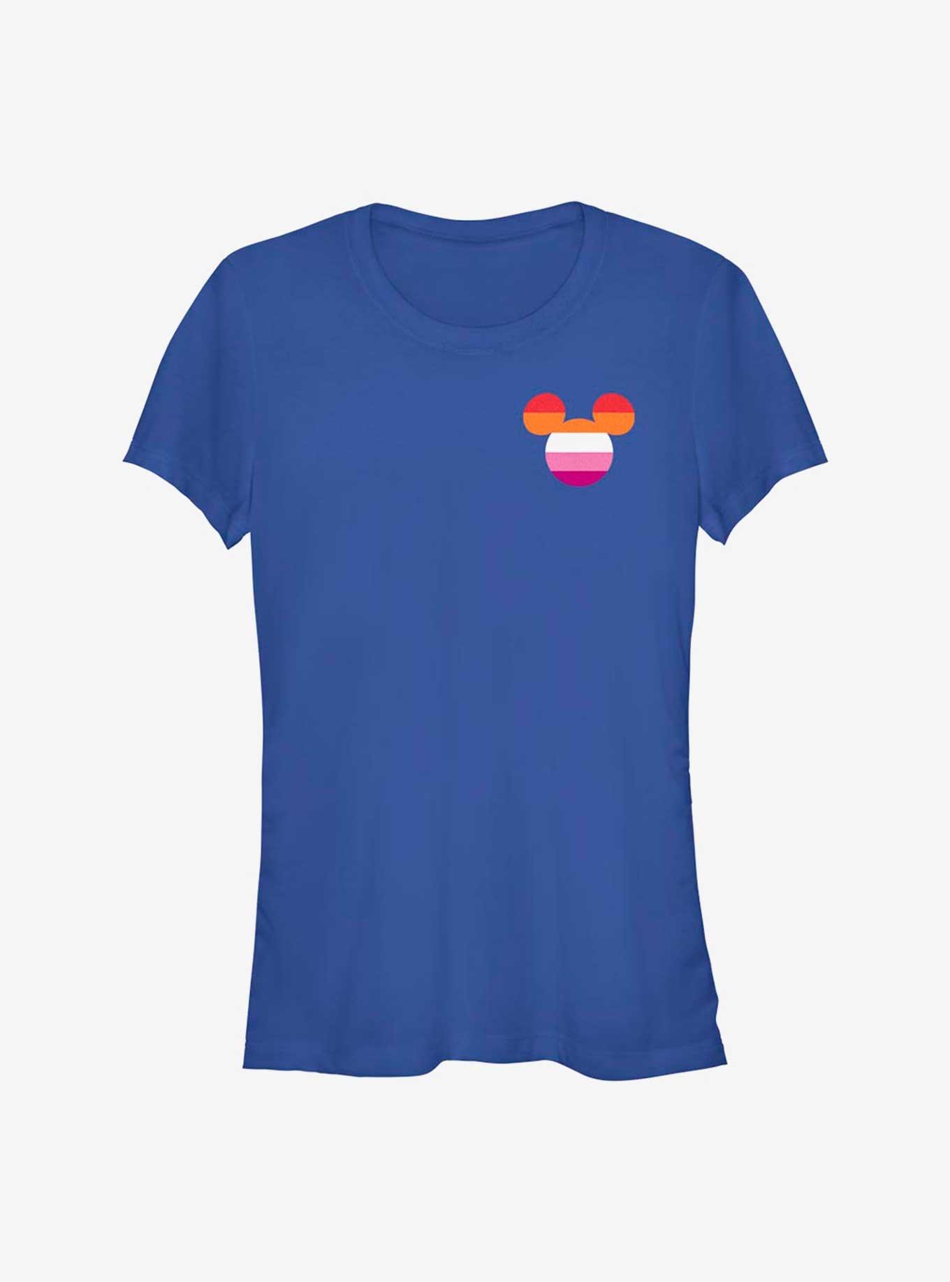 Disney Mickey Mouse Lesbian Pride Badge Pride T-Shirt, , hi-res