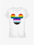 Disney Mickey Mouse Love All Mickey Pride T-Shirt, WHITE, hi-res