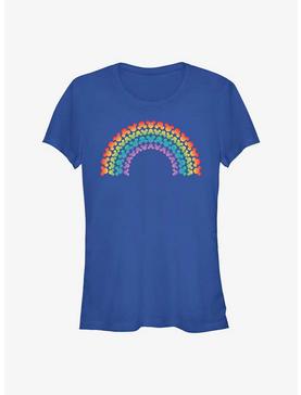 Disney Mickey Mouse Mickey Head Rainbow Pride T-Shirt, ROYAL, hi-res