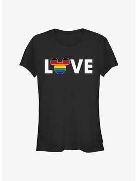 Disney Mickey Mouse Rainbow Love Pride T-Shirt, , hi-res