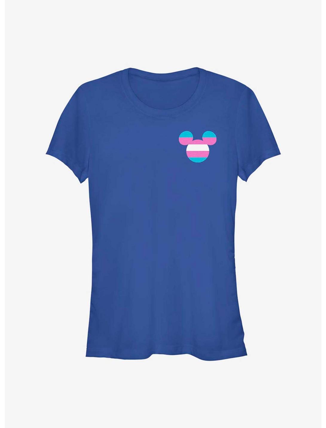 Disney Mickey Mouse Transgender Pride Badge Pride T-Shirt, ROYAL, hi-res