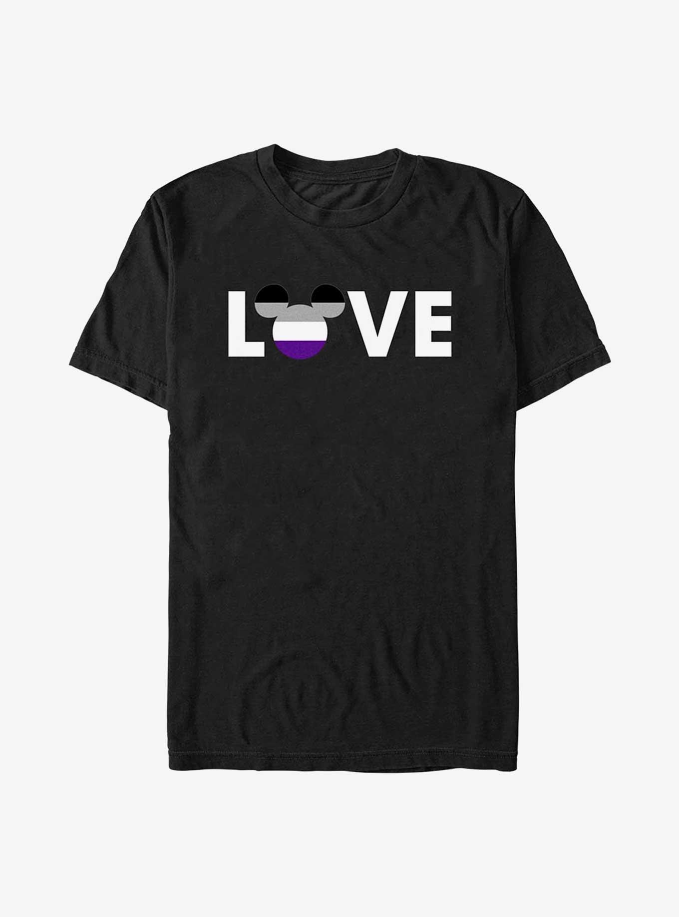 Disney Mickey Mouse Asexual Love Pride T-Shirt