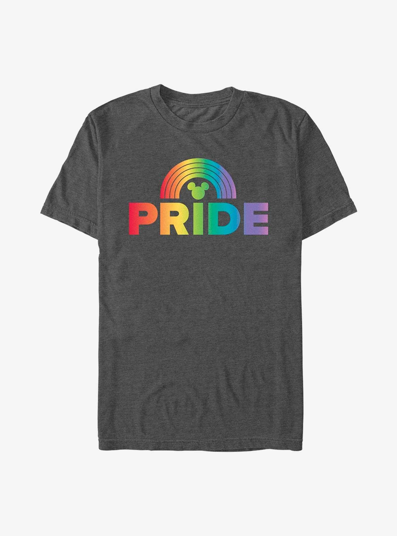 Disney Mickey Mouse Bold Pride T-Shirt, CHAR HTR, hi-res