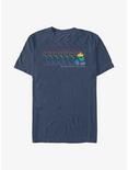 Disney Mickey Mouse Mickey Outline Pride T-Shirt, NAVY HTR, hi-res