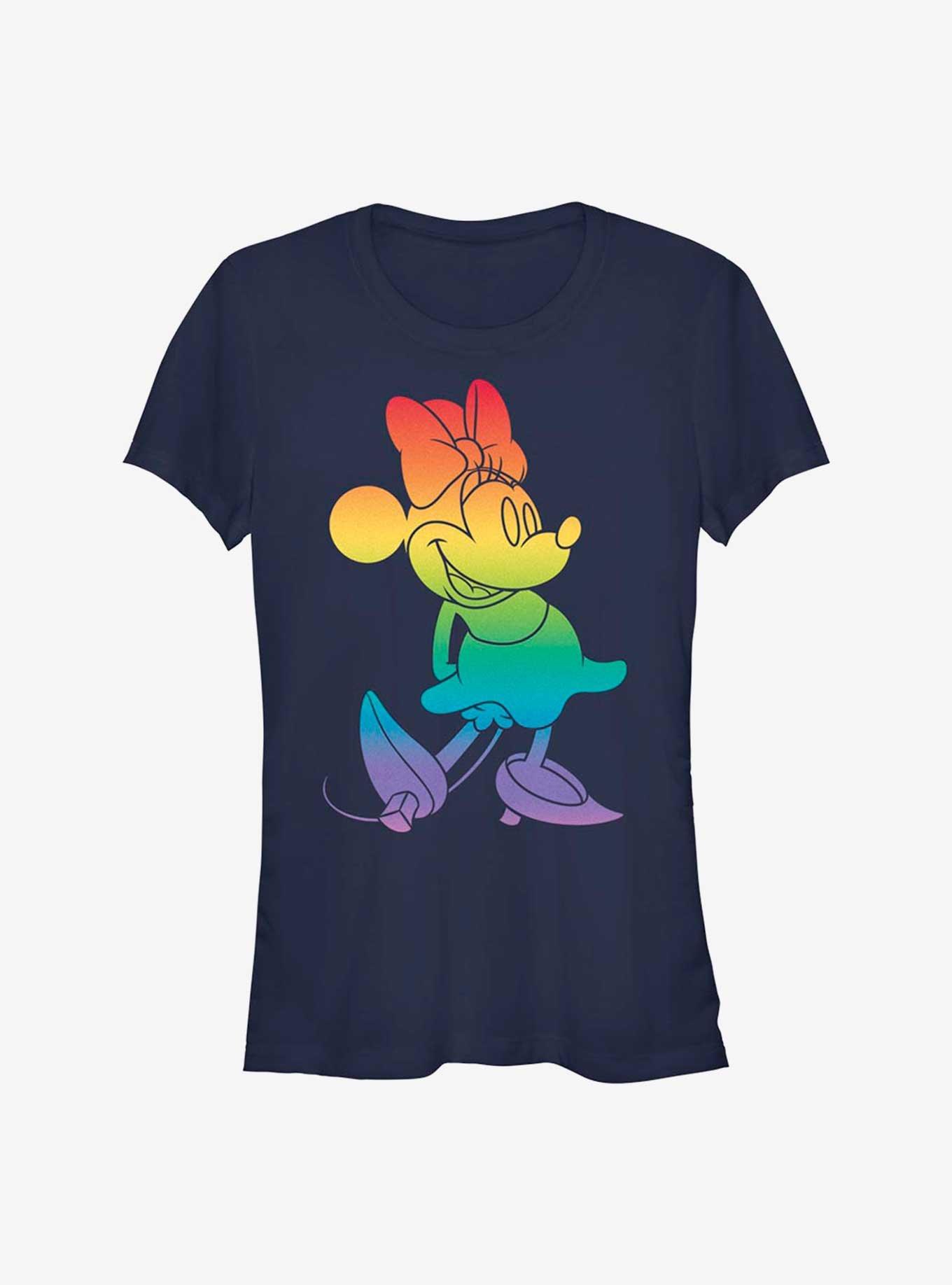 Disney Minnie Mouse Minnie Fill Pride T-Shirt, NAVY, hi-res