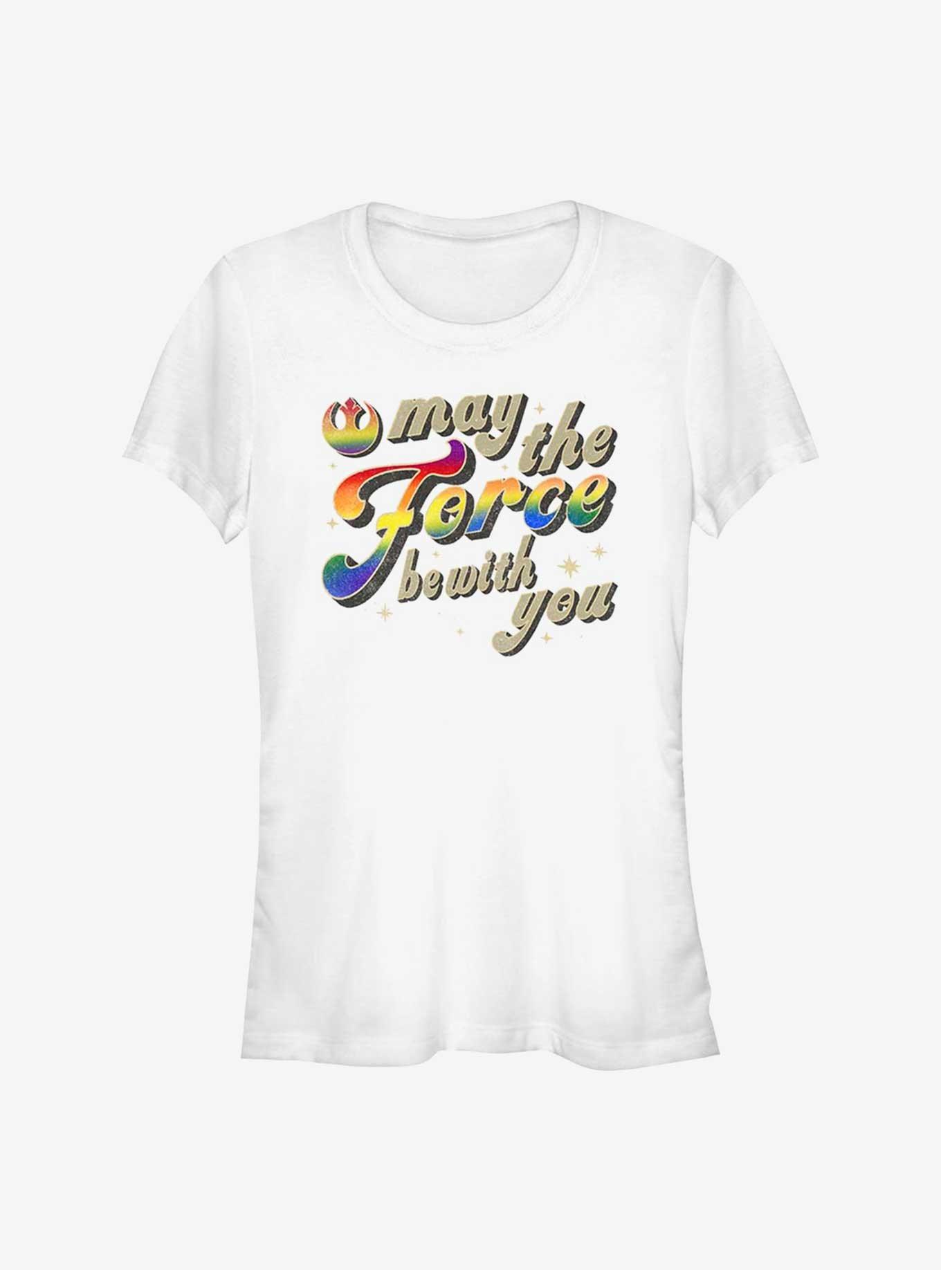 Star Wars Love Be With You Pride T-Shirt, , hi-res