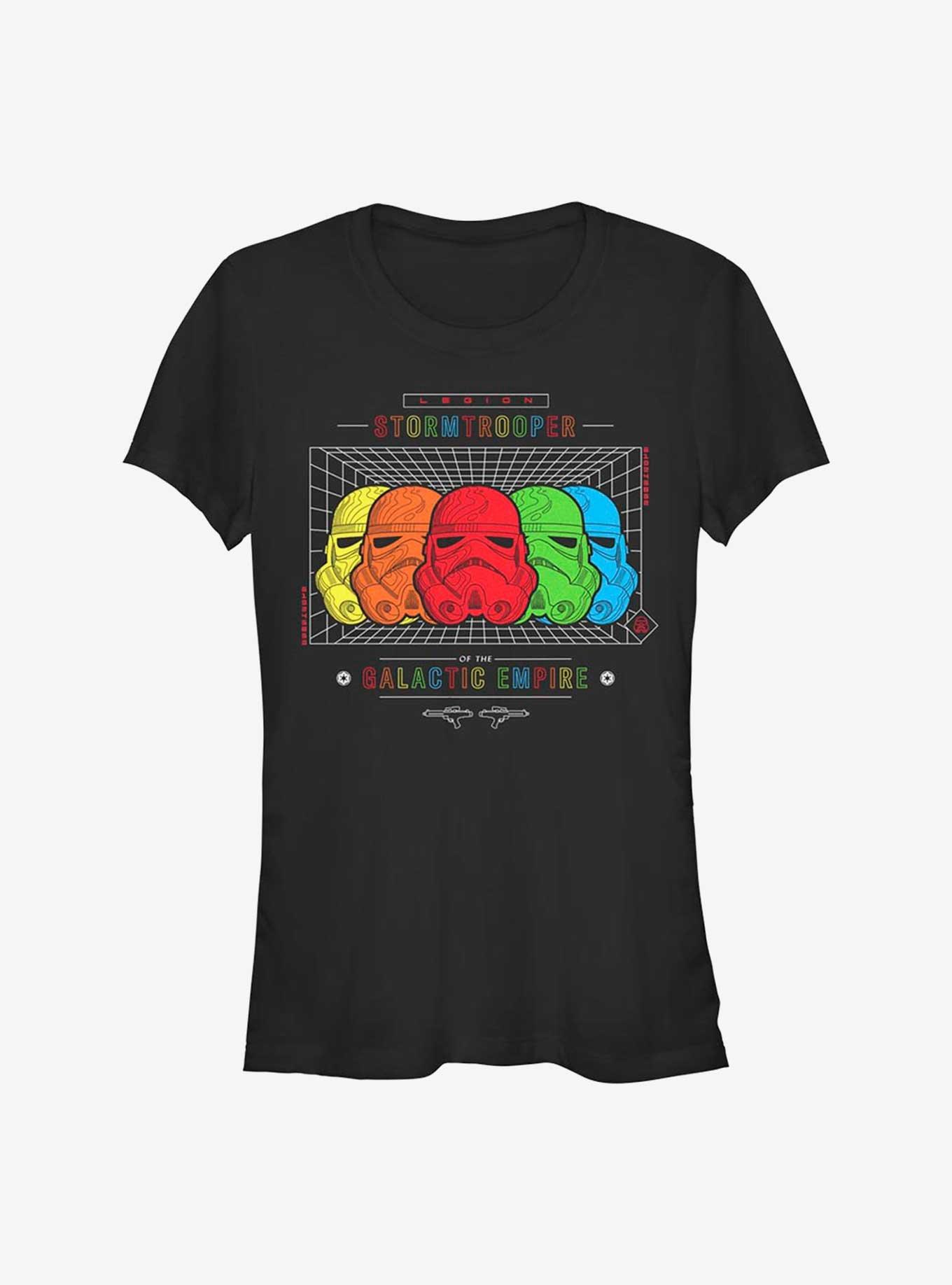 Star Wars Schematic Troops Pride T-Shirt, BLACK, hi-res