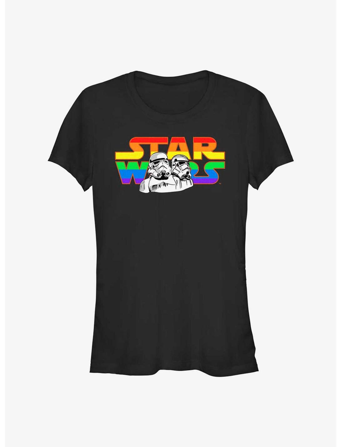 Star Wars Storm Troopers Pride T-Shirt, BLACK, hi-res