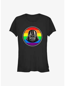 Star Wars Vader Pride Badge Pride T-Shirt, , hi-res