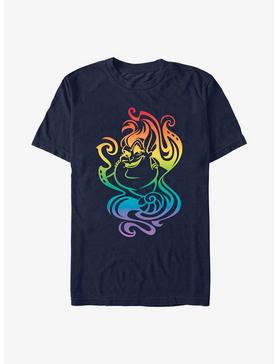Disney Villains Ursula Badge Pride T-Shirt, NAVY, hi-res