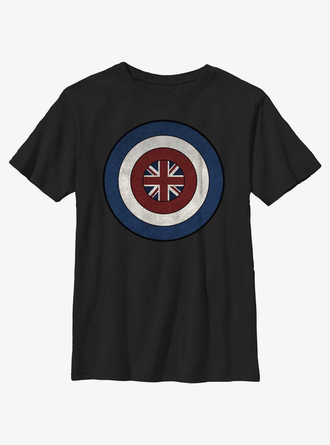 Marvel Captain Peggy Carter Shield Youth T-Shirt, , hi-res