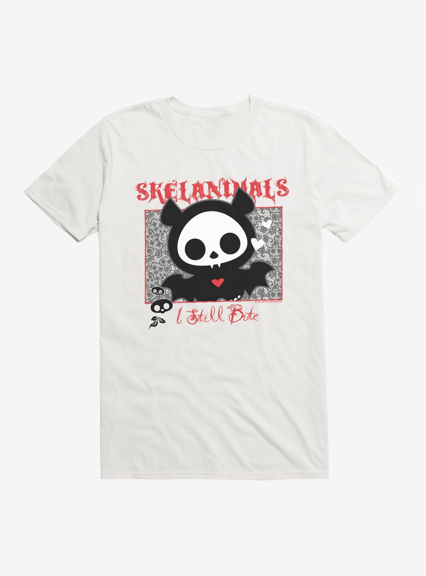 Skelanimals I Still Bite T-Shirt, WHITE, hi-res