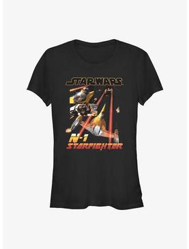 Star Wars The Book of Boba Fett N-1 Starfighter Girls T-Shirt, , hi-res
