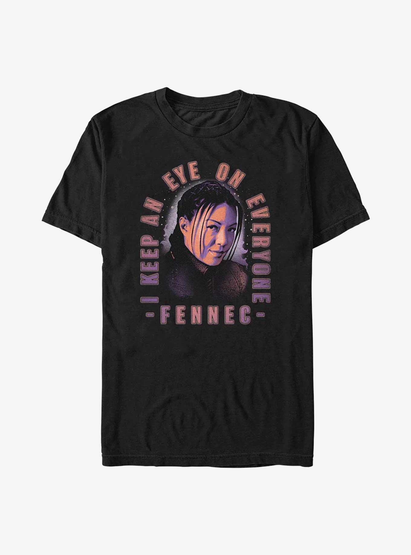 Star Wars The Book of Boba Fett Fennec Smirk T-Shirt, , hi-res