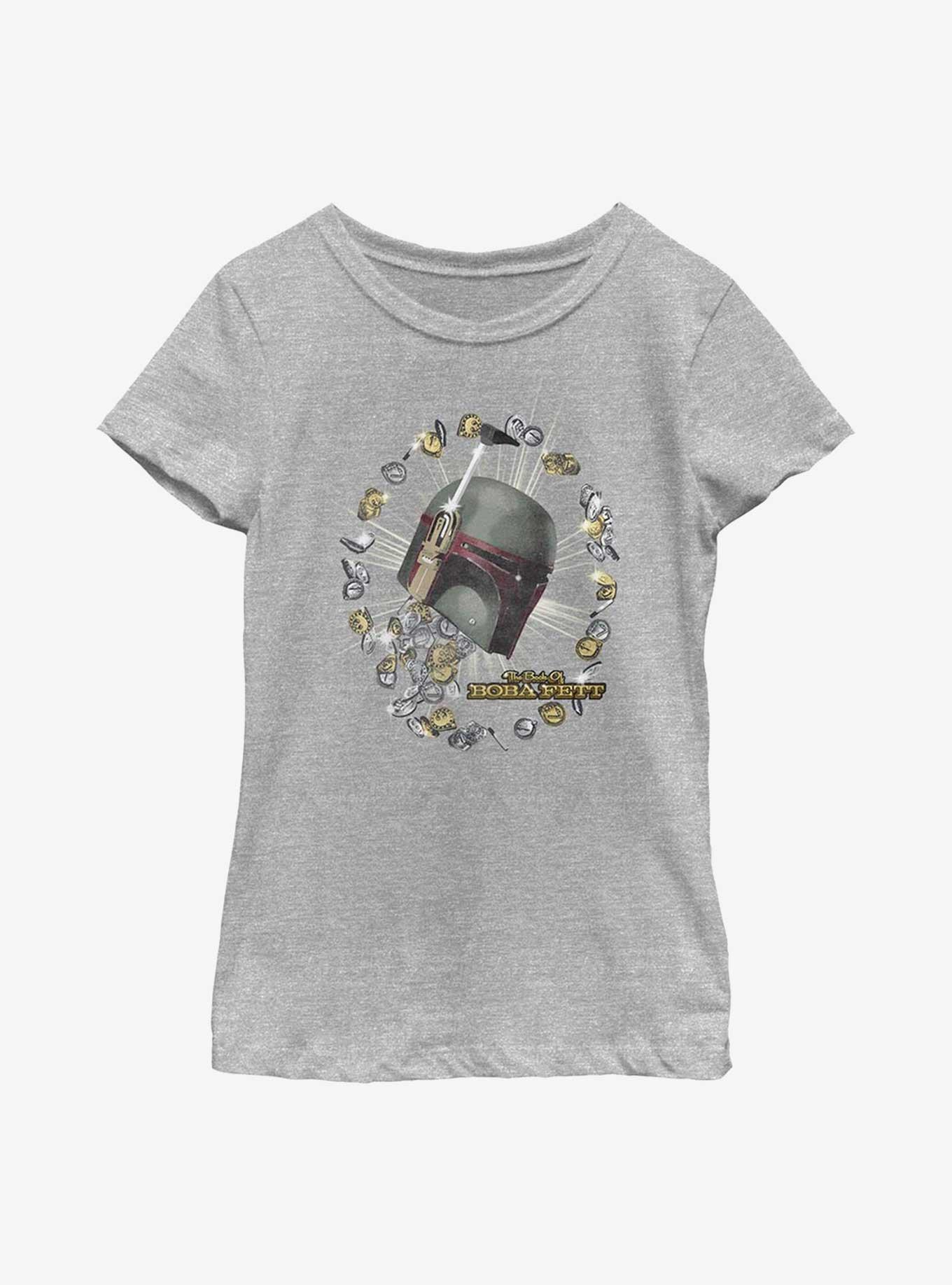 Star Wars The Book Of Boba Fett All About Credits Youth Girls T-Shirt