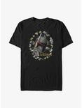 Star Wars The Book Of Boba Fett All About Credits T-Shirt, BLACK, hi-res