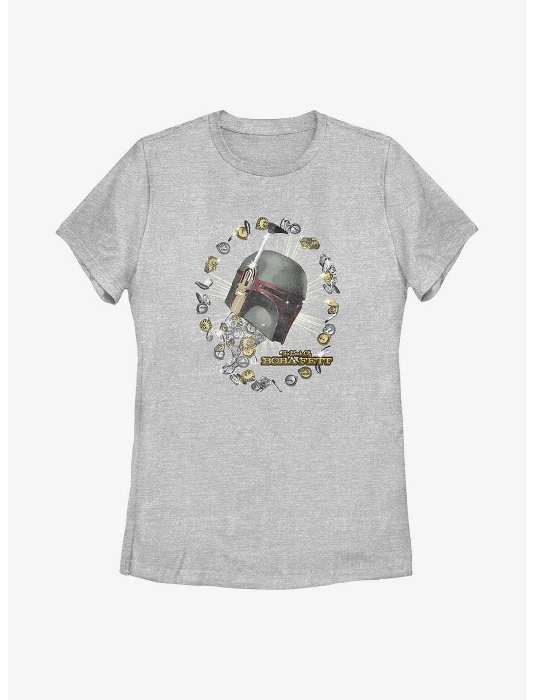 Star Wars The Book Of Boba Fett All About Credits Womens T-Shirt, ATH HTR, hi-res