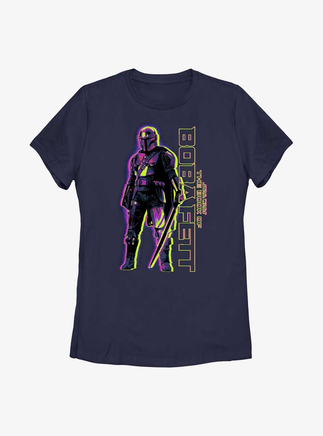 Star Wars The Book Of Boba Fett Dark Saber Hero Womens T-Shirt, , hi-res