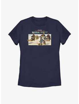 Star Wars The Book Of Boba Fett Speeder Bike Pursuit Womens T-Shirt, , hi-res