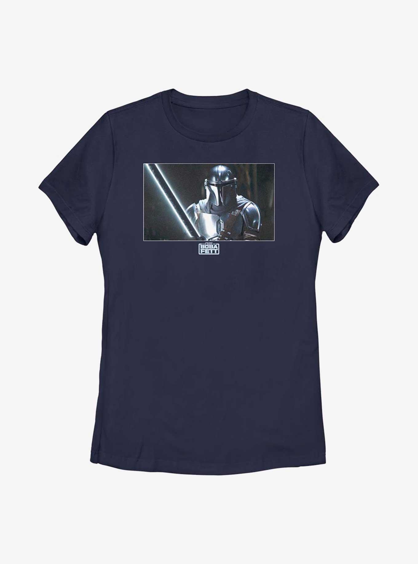 Star Wars The Book Of Boba Fett Warm Or Cold Womens T-Shirt, NAVY, hi-res