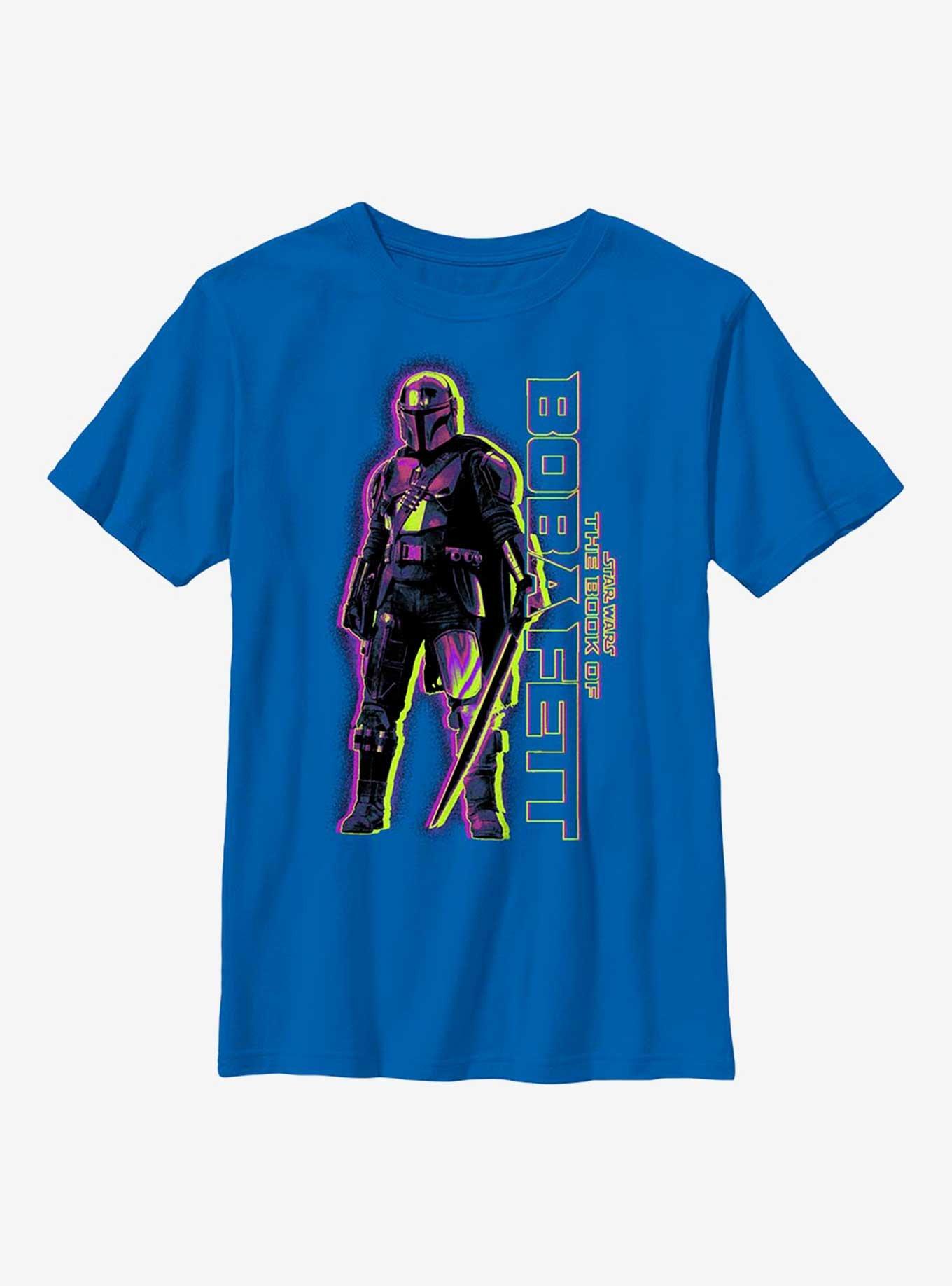 Star Wars The Book Of Boba Fett Dark Saber Hero Youth T-Shirt, , hi-res