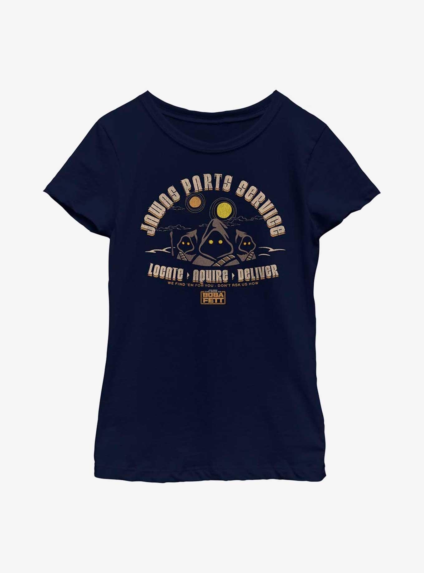 Star Wars The Book Of Boba Fett Jawa Part Collection Youth Girls T-Shirt, , hi-res