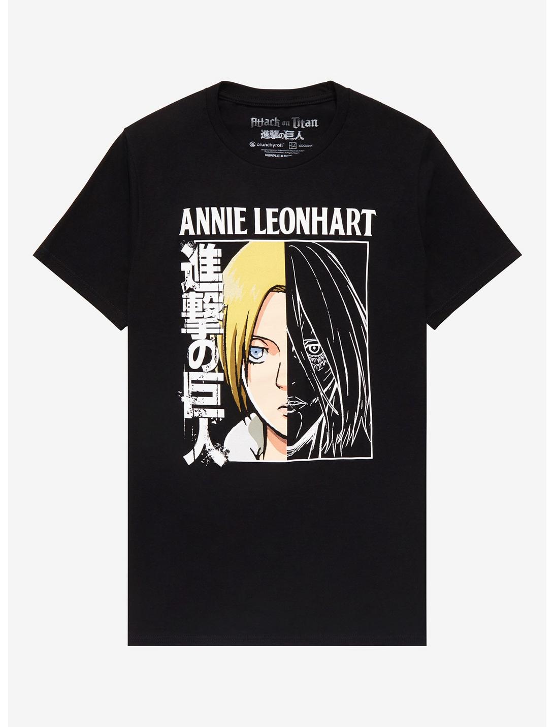 Attack On Titan Annie Leonhart Split T-Shirt, MULTI, hi-res