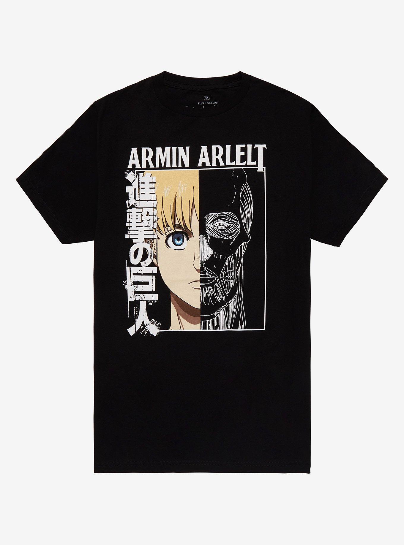 Attack On Titan Hoodie Sweatshirt Anime Cosplay Costume Armin