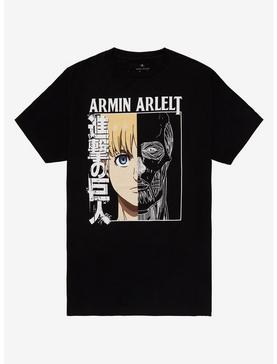Attack On Titan Armin Titan Split T-Shirt, , hi-res